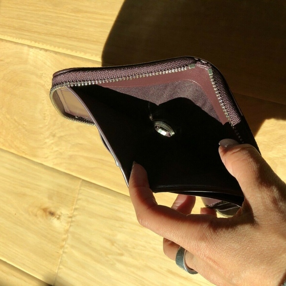 Coach Disney X Gems Print Small Zip Around Wallet - Picture 5 of 8